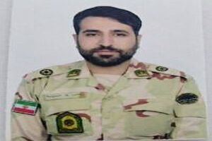 مراسم وداع با پیکر شهید مدافع امنیت در ساری