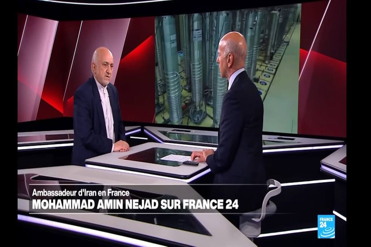 محمد امین نژاد سفیر ایران در پاریس