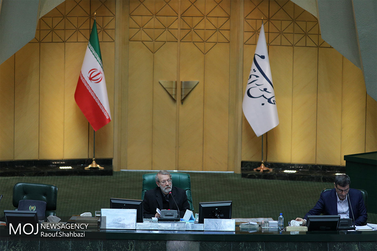 صحن علنی مجلس شورای اسلامی - ۲۵ آذر ۱۳۹۷/ علی لاریجانی مجلس/صحن مجلس1