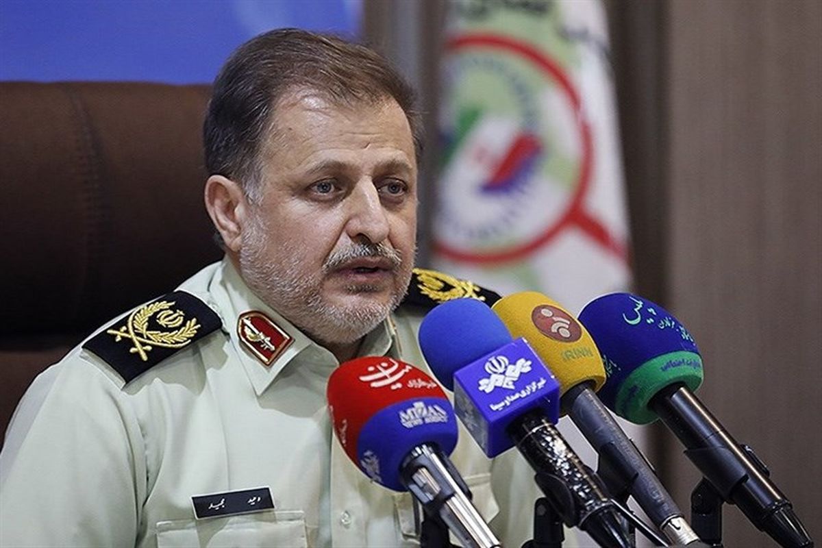 رئیس پلیس فتا سردار وحید مجید