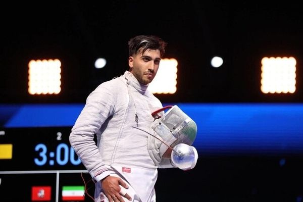 نیما زاهدی از مسابقات شمشیربازی فرانسه حذف شد