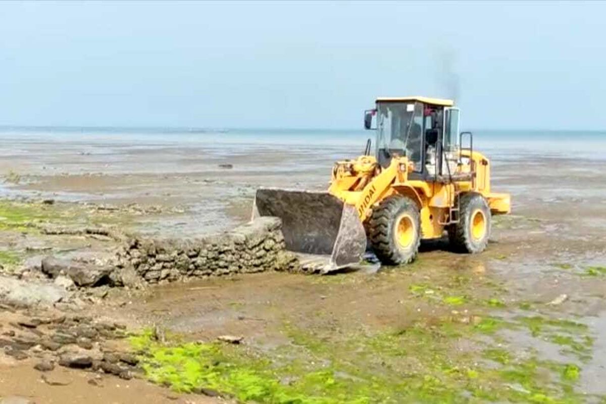 آزادسازی بیش از ۲.۵ کیلومتر دیگر از سواحل جزیره قشم