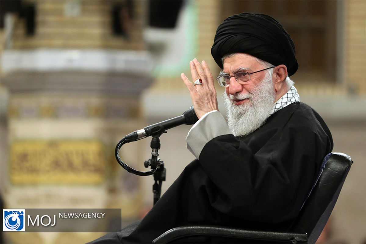 دیدار مداحان اهل‌بیت (ع) با مقام معظم رهبری