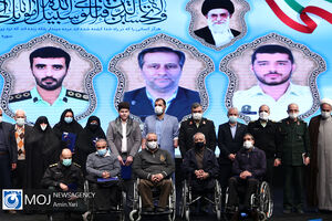 گرامیداشت ۱۵۰۰ شهید نیروی انتظامی تهران بزرگ