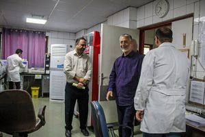 معاون هماهنگ‌کننده ارتش از جانبازان تحت درمان نظامی عیادت کرد