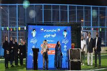 زمین ورزشی بهسازی‌شده الهیه جنوبی بندرعباس همزمان با سالروز پیروزی انقلاب اسلامی افتتاح شد