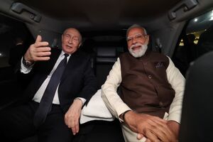 روئسای جمهور روسیه و هند غیررسمی دیدار کردند