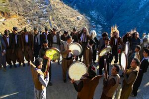 مراسم سنتی پیرشالیار مشهور به"عروسی پیرشالیار" برگزارشد
