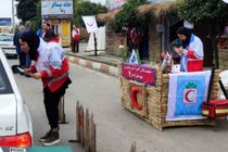 مشارکت ۷۶۳ داوطلب هلال احمر در پشتیبانی از طرح‌های نوروزی ۱۴۰۳