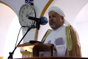 قدردانی امام جمعه اهل سنت کیش از رئیس رسانه ملی + فیلم