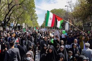 خروش مردم اهواز در روز جهانی قدس