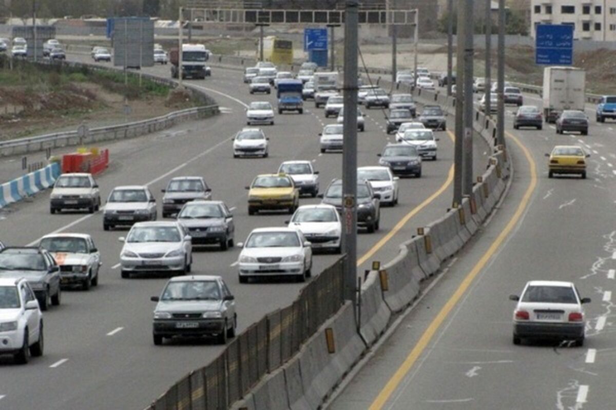 ترافیک روان تهران