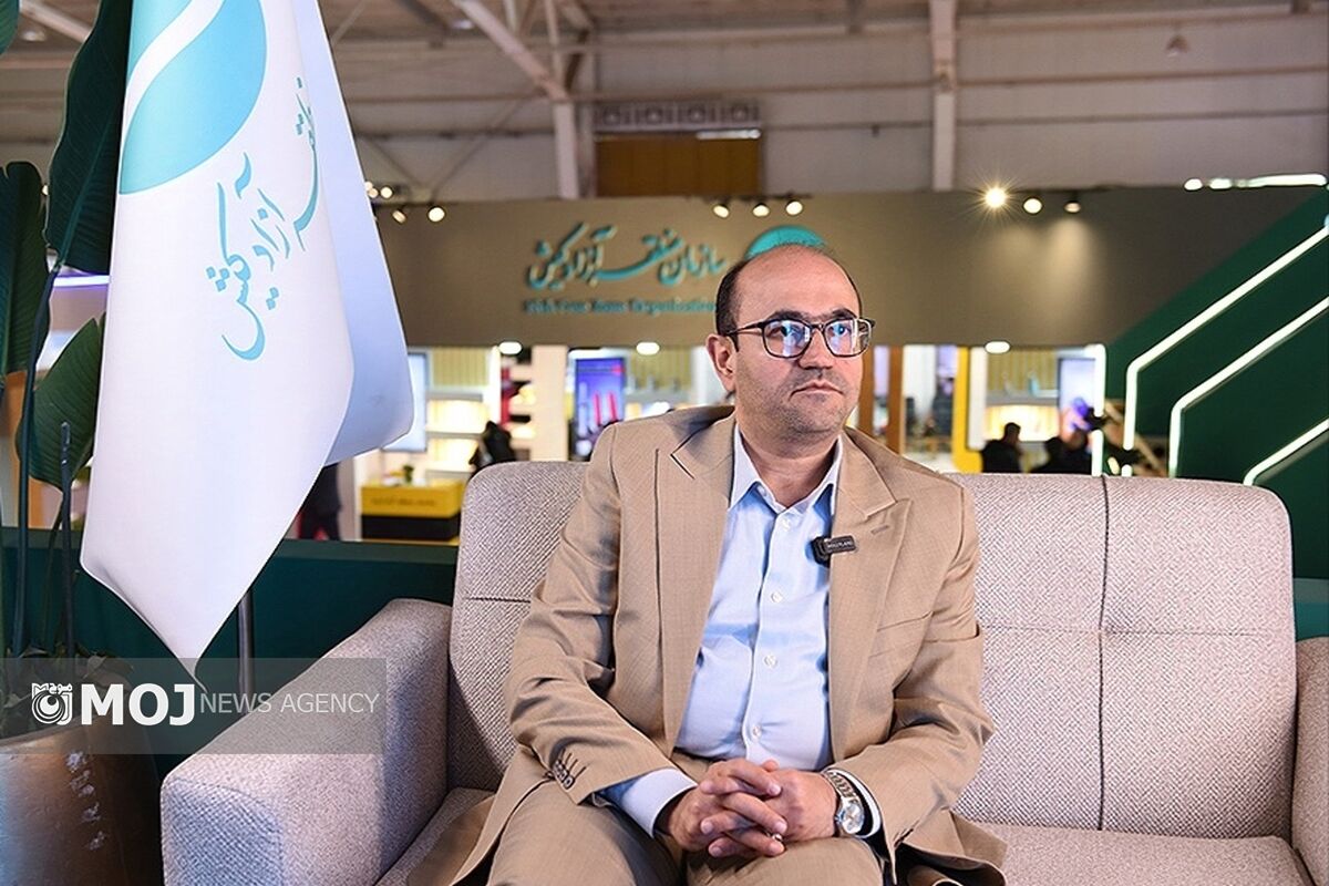 هاشمی مدیر عامل شرکت  سرمایه گذاری سازمان منطقه آزاد کیش