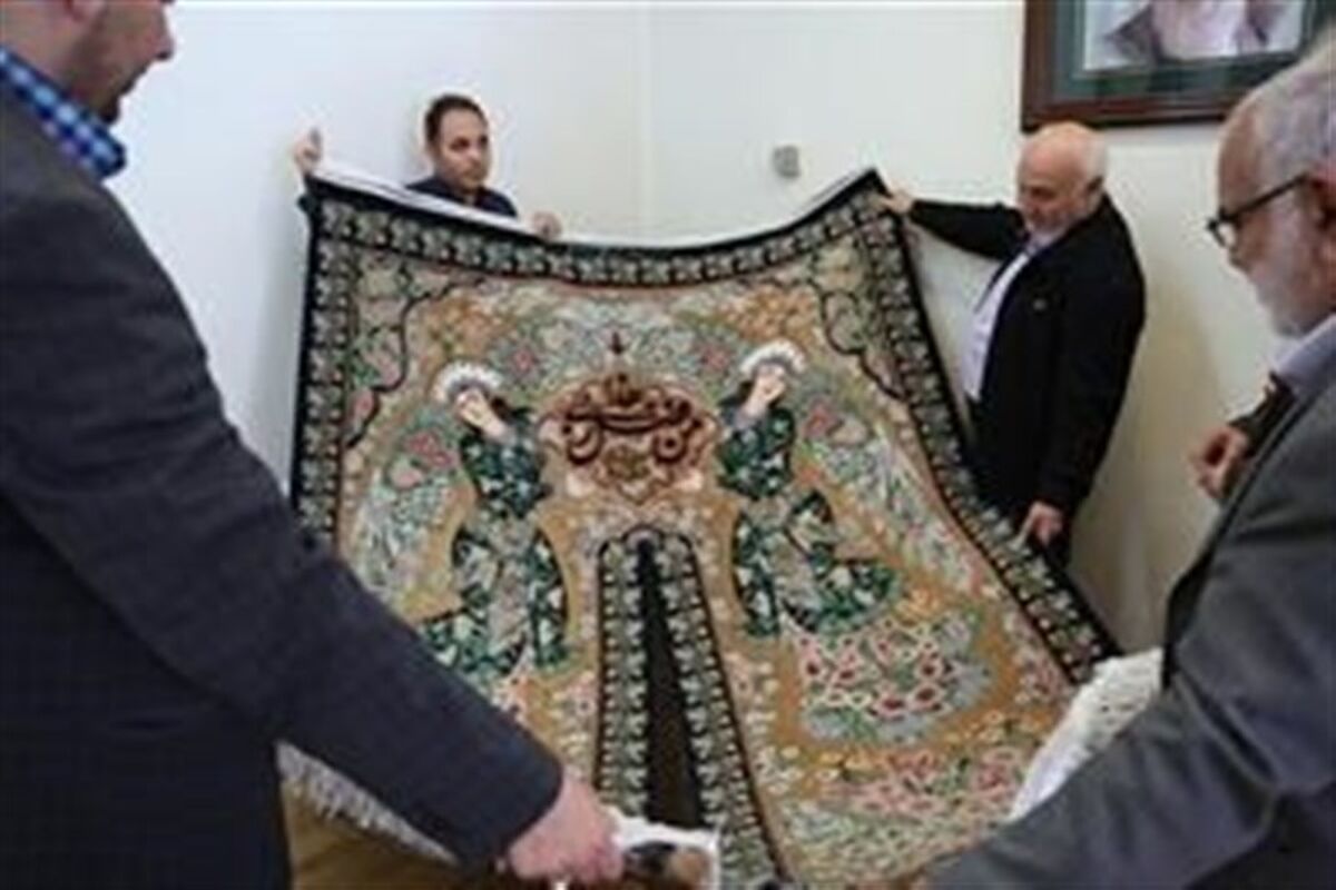 فرش ابریشمی