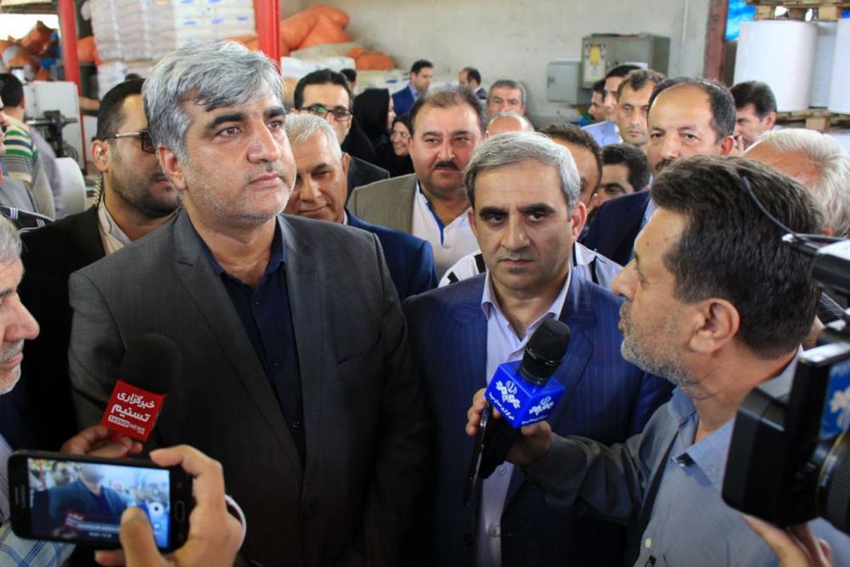افتتاح فاز دوم و سوم کارخانه نخ و گونی بافی تالش