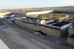 پیشرفت ۹۵ درصدی تصفیه خانه فاضلاب در شهرستان اژیه