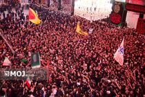 ورود پیکر مطهر رهبر شهید انقلاب به بارگاه مقدس امام حسین (ع)