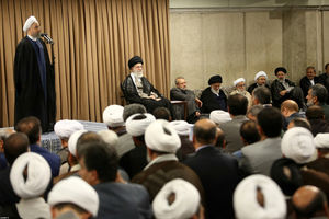 مقام معظم رهبری میزبان ضیافت افطار مسوولان نظام