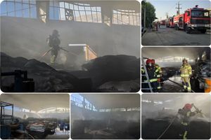 آتش‌سوزی در کارخانه تولید کائوچو در شیراز مهار شد