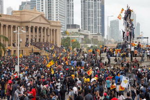  رئیس جمهور سریلانکا به مالدیو فرار کرد