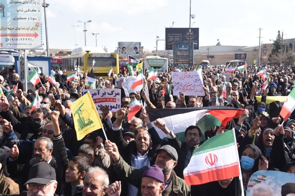 راهپیمایی جمعه نصر+ شیراز
