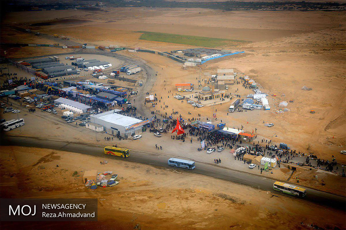 بازدید رییس جمعیت هلال احمر از مرز مهران