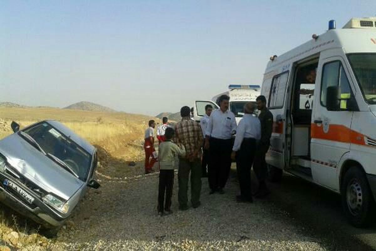 ۱۲ مصدوم براثر دو تصادف در اسلام آبادغرب