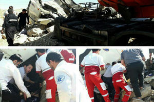 3 کشته و مجروح در تصادف محور پلدختر - اندیمشک