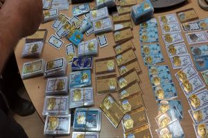 کشف ۸۰۰سکه تقلبی وکیوم شده  در اردبیل