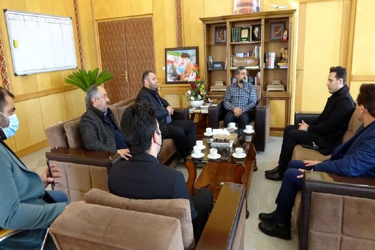 دیدار رئیس فدراسیون جودو با استاندار اردبیل