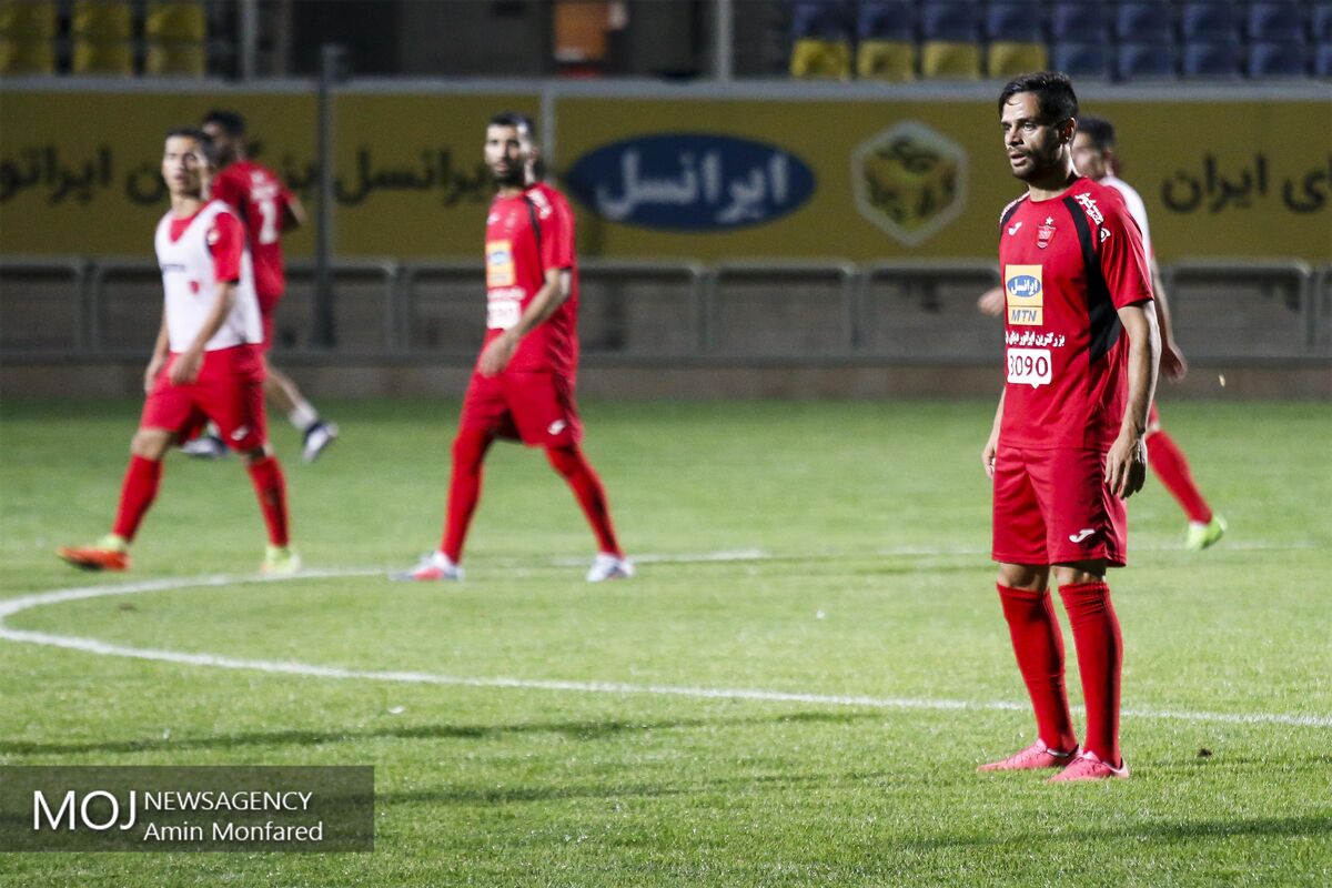 تمرین تیم فوتبال پرسپولیس