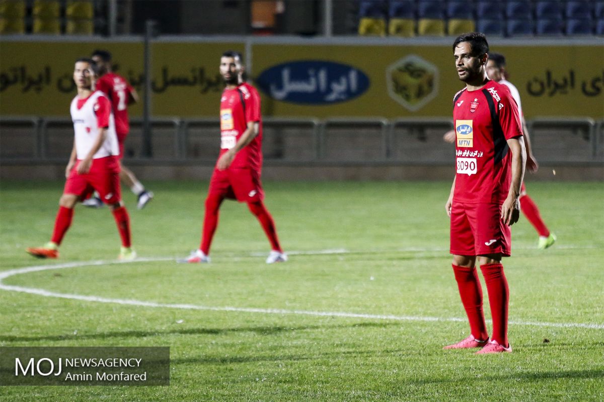 تمرین تیم فوتبال پرسپولیس
