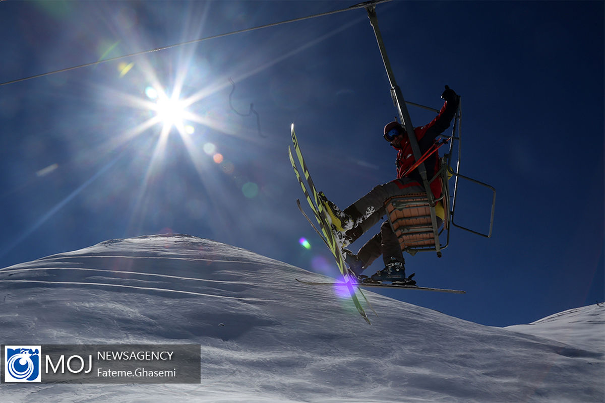 آماده سازی پیست اسکی مجموعه توچال