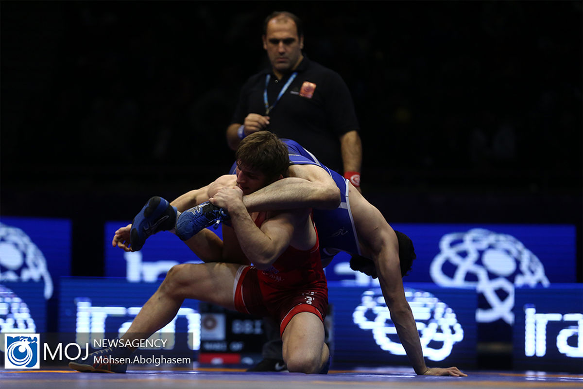 روز پایانی نوزدهمین مسابقات لیگ برتر کشتی آزاد
