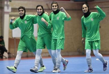تیم فوتسال جوانان بانوان در دیداری دوستانه پیروز شد