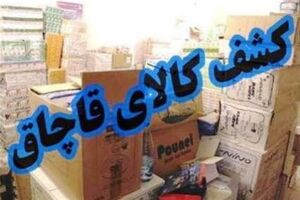  کشف بیش از ۶ میلیارد ریال کالای قاچاق در استان 