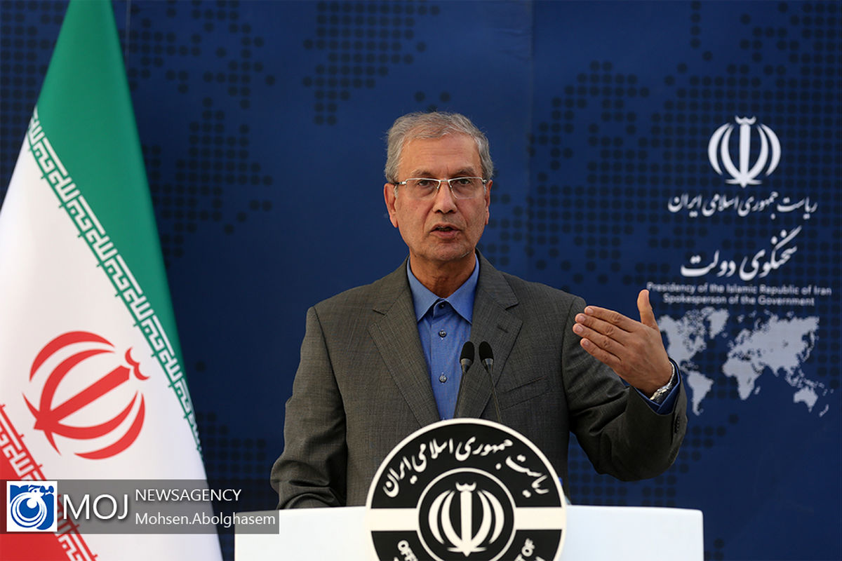 نشست خبری علی ربیعی سخنگوی دولت