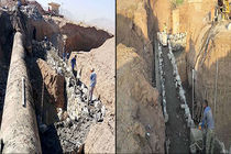 نقاط بحرانی خطوط انتقال آب استان ایمن می‌شود