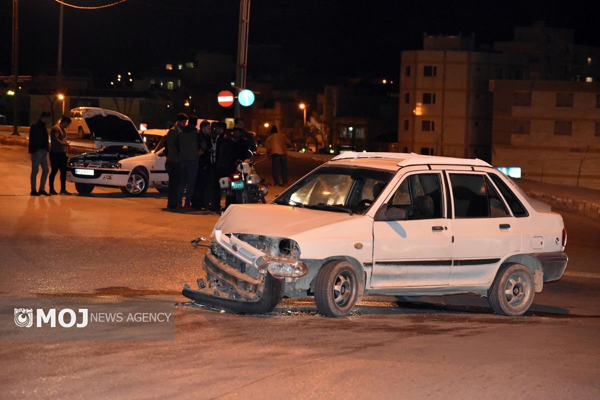 تصادف در زیباکنار خرم آباد