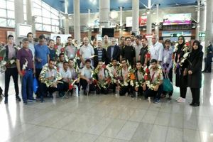 بازگشت اولین گروه کاروان ورزشی ناشنوایان از سامسون ترکیه