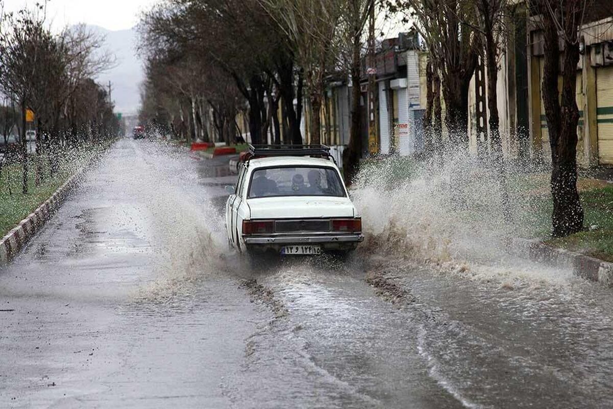 بارش شدید باران در هرمزگان