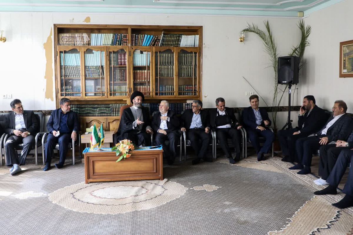 دیدار قائم مقام وزیر میراث فرهنگی با امام جمعه اردبیل