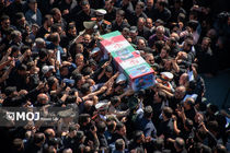 مراسم تشییع و تدفین پیکر شهید سید مهدی موسوی