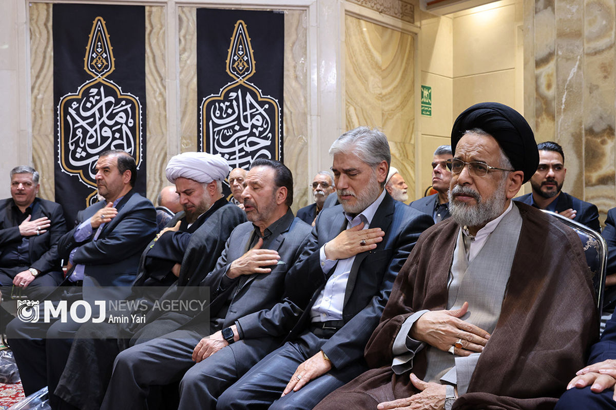 مراسم گرامیداشت شهید علی لاریجانی