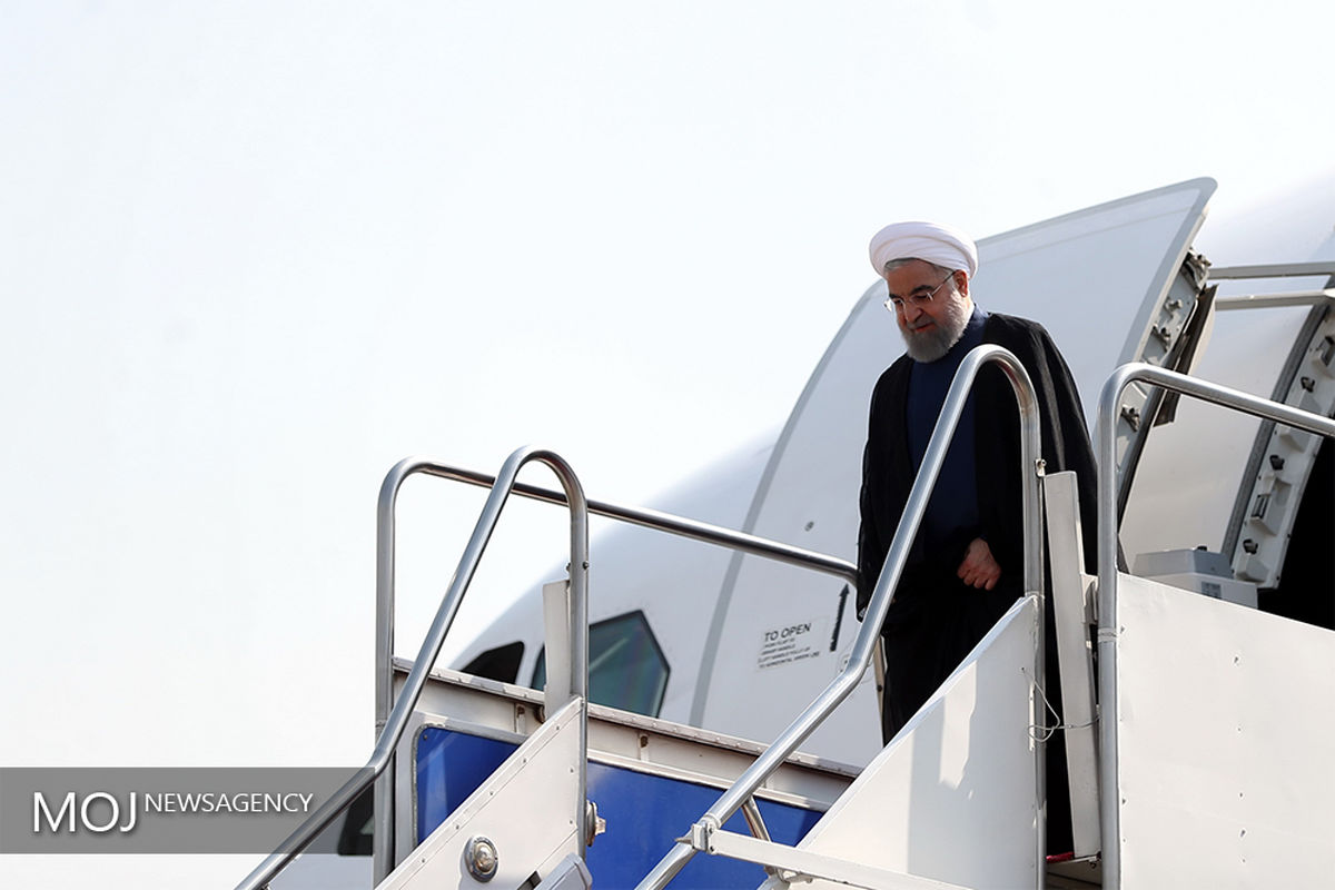 بازگشت رییس جمهور از سفر نیویورک 