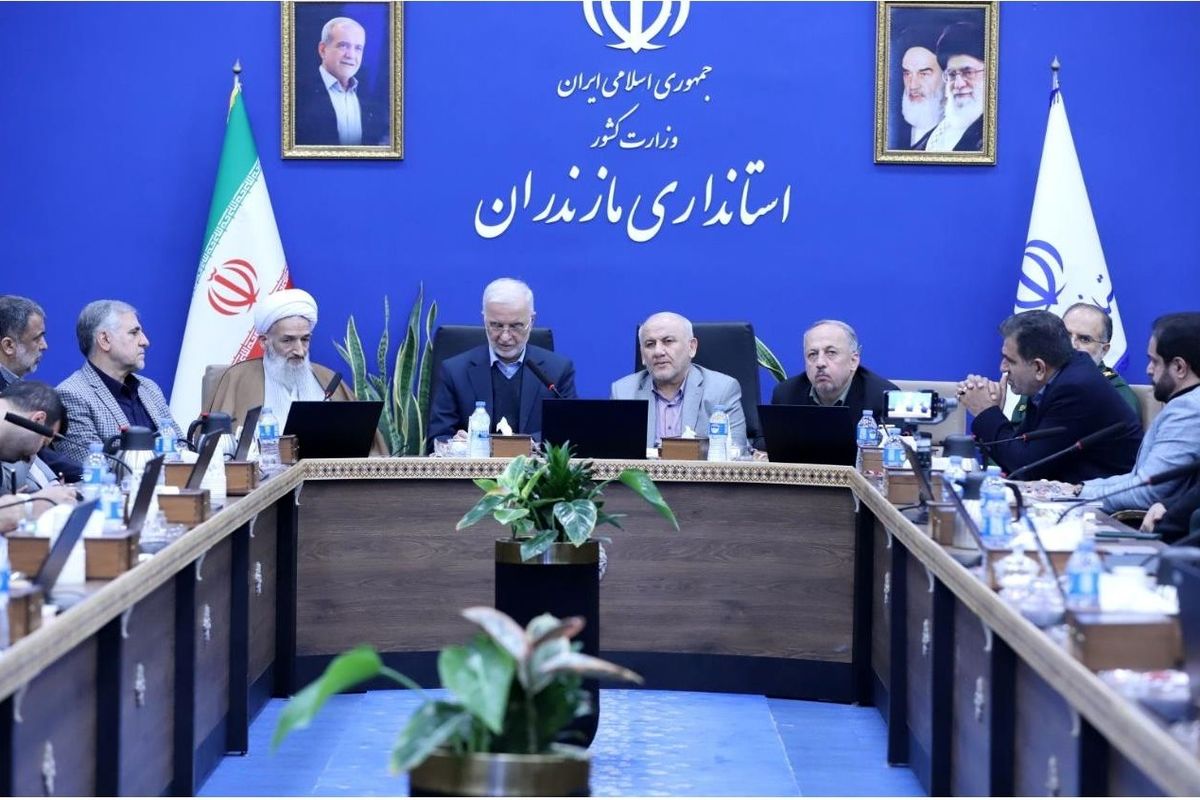 نشست استاندار مازندران با وزیر کشور