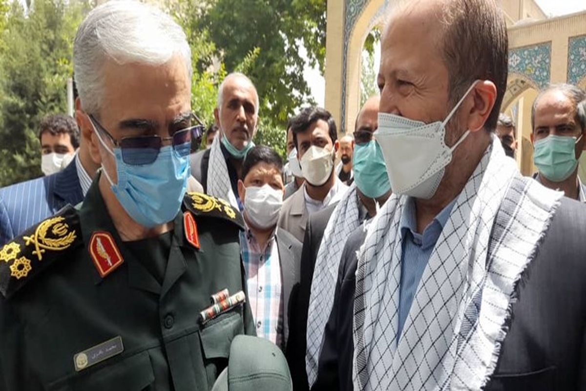 حضور رئیس ستاد کل نیروهای مسلح در دانشگاه تربیت مدرس