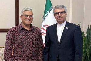 سفیر اندونزی در تهران با سخنگوی وزارت امور خارجه ایران  دیدار کرد