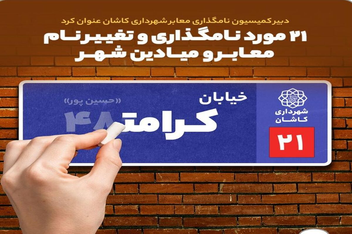 نامگذاری معابر