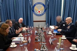 فرماندهان نیروی هوایی آمریکا و رژیم صهیونیستی دیدار کردند